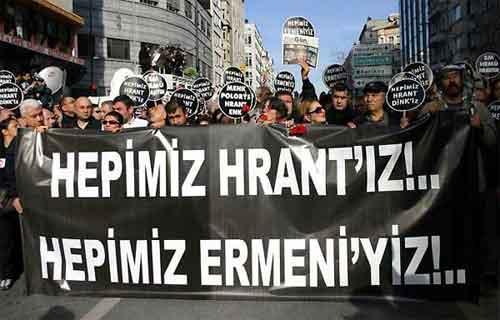 Hrant Dink'n cenaze töreni 2 - Resim 1