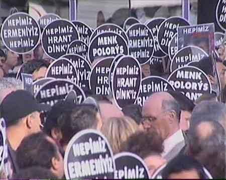 Hrant Dink'n cenaze töreni