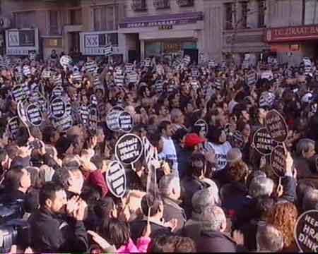 Hrant Dink'n cenaze töreni