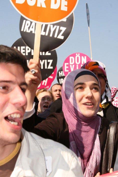 Irak'ta işgale büyük protesto - Resim 6