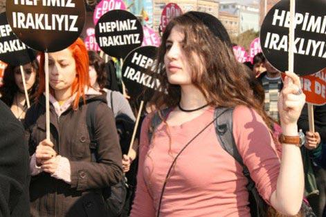 Irak'ta işgale büyük protesto - Resim 12