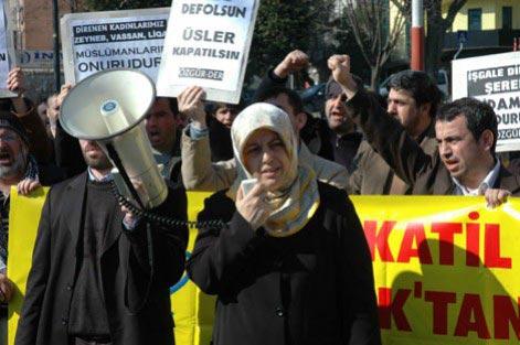 Irak'ta işgale büyük protesto - Resim 18