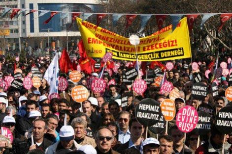 Irak'ta işgale büyük protesto - Resim 9