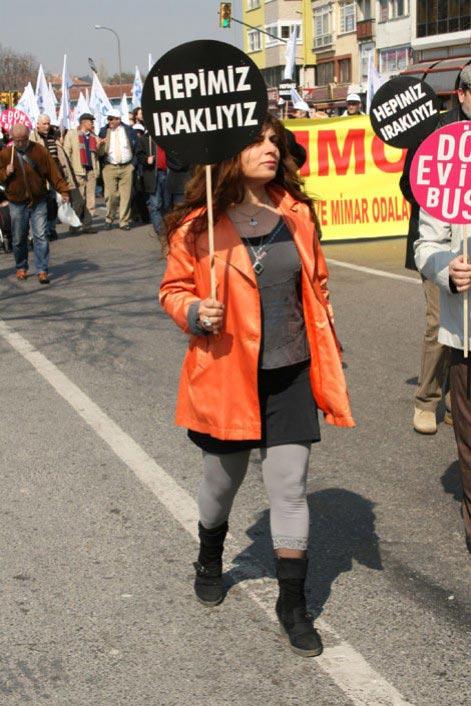 Irak'ta işgale büyük protesto - Resim 2