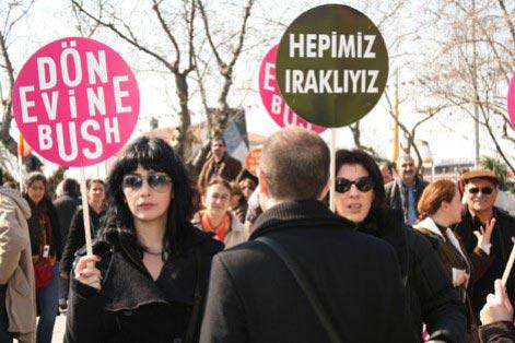 Irak'ta işgale büyük protesto - Resim 7