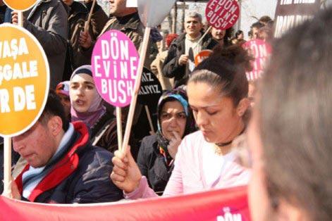 Irak'ta işgale büyük protesto - Resim 13