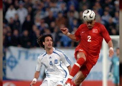 Yunanistan-Türkiye maçından kareler - Resim 8