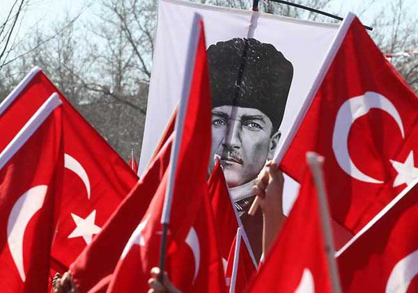 Cumhuriyet Mitinginden çarpıcı kareler - Resim 9