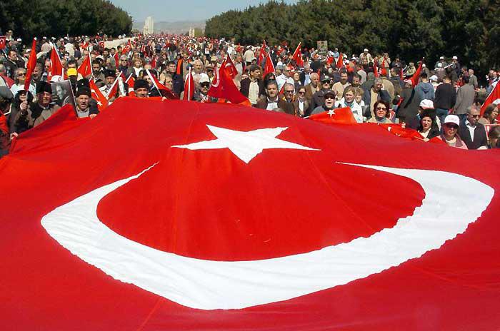 Cumhuriyet Mitinginden çarpıcı kareler - Resim 1