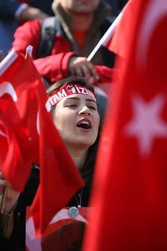 Çağlayan Mitingi'nden çarpıcı kareler - Resim 12
