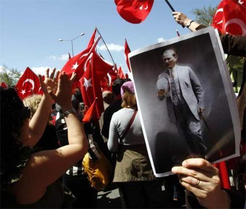 Çağlayan Mitingi'nden çarpıcı kareler - Resim 7