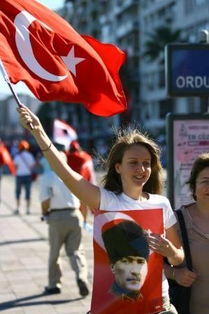 İzmir'de Cumhuriyet coşkusu - Resim 13