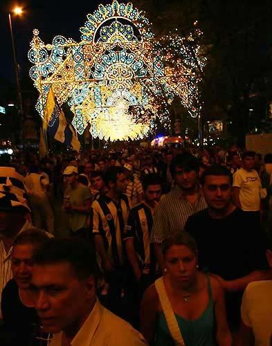Bağdat Caddesi'nde Fenerbahçe karnavalı - Resim 9