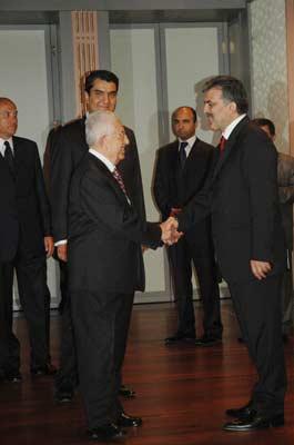 Gül'ün Çankaya'da ilk resepsiyonu - Resim 1