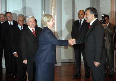 Gül'ün Çankaya'da ilk resepsiyonu - Resim 12