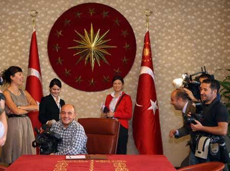 Köşk'ün kapıları gazetecilere açıldı - Resim 21