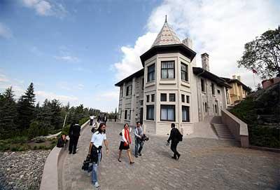 Köşk'ün kapıları gazetecilere açıldı - Resim 1
