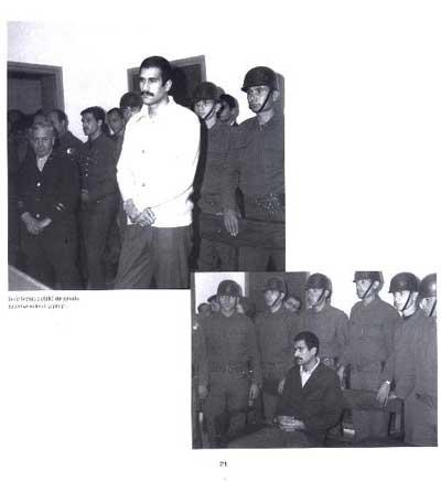 Deniz Gezmiş'in davalık fotoğrafları