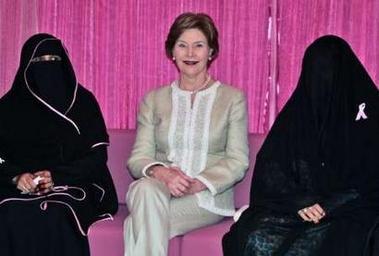 LAURA BUSH TÜRBANLI - Resim 8