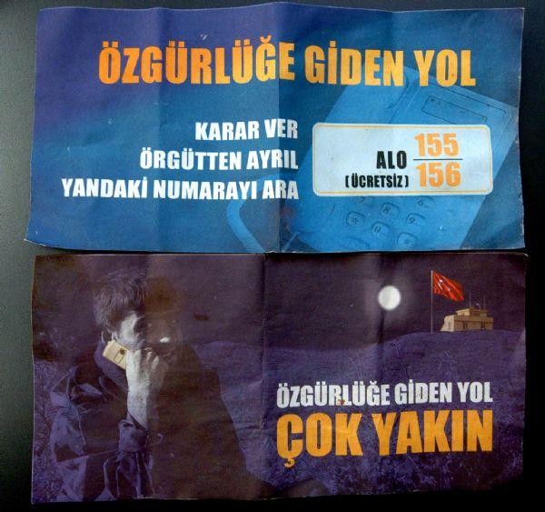 Mehmetçik, sınırda TESLİM OL bildirisi dağıtıyor - Resim 7