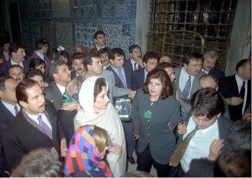Benazir Butto'nun Türkiye ziyareti