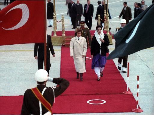 Benazir Butto'nun Türkiye ziyareti