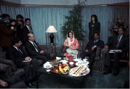 Benazir Butto'nun Türkiye ziyareti