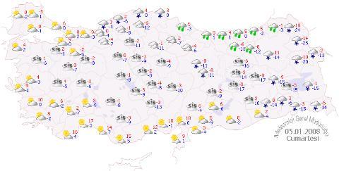 İşte 5 günlük hava durumu - Resim 6