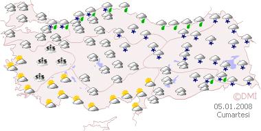 5 GÜNLÜK hava tahmini - Resim 1