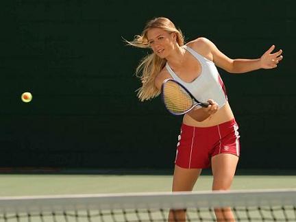Sharapova çeyrek finalde - Resim 5