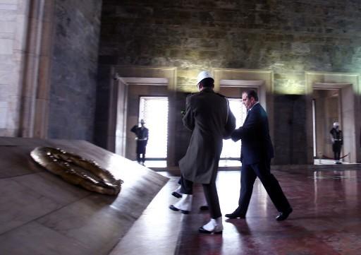 Karamanlis Anıtkabir'de - Resim 10