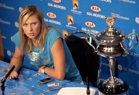 Melbourne'ün kraliçesi Sharapova - Resim 14
