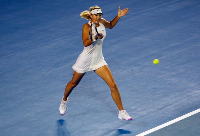 Melbourne'ün kraliçesi Sharapova - Resim 12