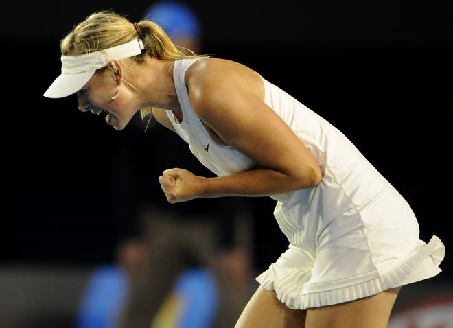 Melbourne'ün kraliçesi Sharapova - Resim 10