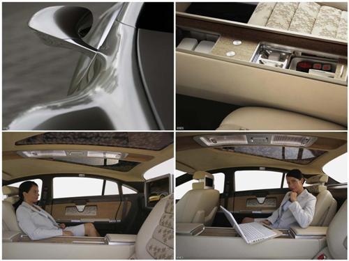 Uçak gibi Mercedes F700 - Resim 2