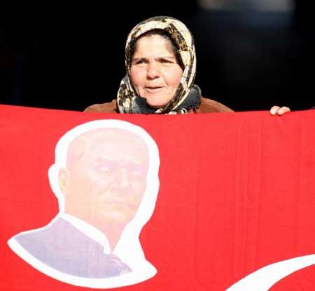 Ankara'da Türban eylemi - Resim 5