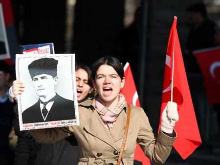 Ankara'da Türban eylemi - Resim 7