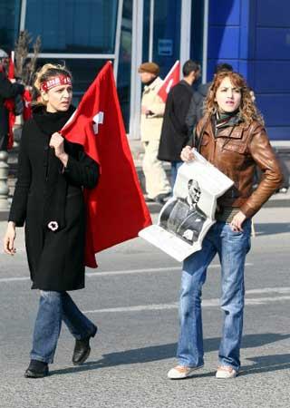 Ankara'da Türban eylemi - Resim 4