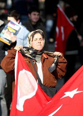 Ankara'da Türban eylemi - Resim 3