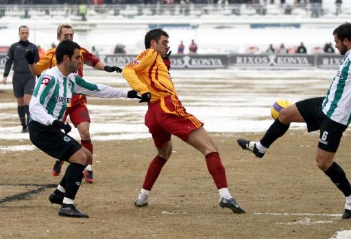 Konyaspor - G.Saray maçı - Resim 9