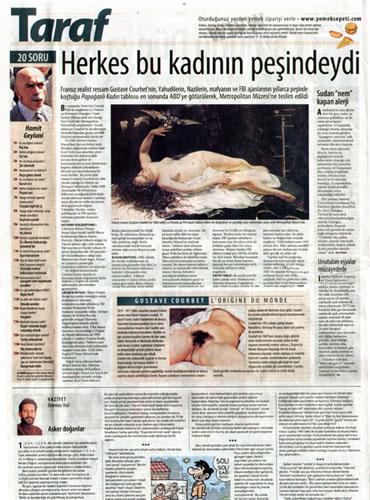 Taraf Arka Sayfa Güzeli