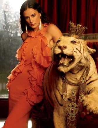 Demi Moore ve kızları - Resim 1