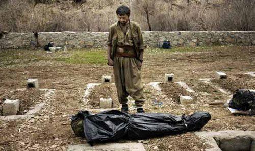 Teröristlere alkışlı cenaze - Resim 10