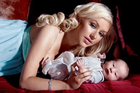 Christina Aguilera ve oğlu Max - Resim 2