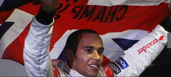 Hamilton DÜNYA ŞAMPİYONU FOTO GALERİ