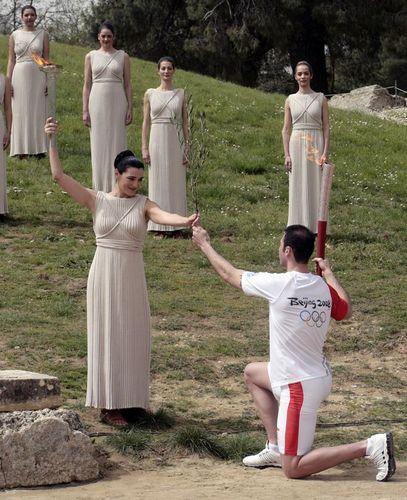 2008 Pekin Olimpiyat meşalesi yakıldı - Resim 13