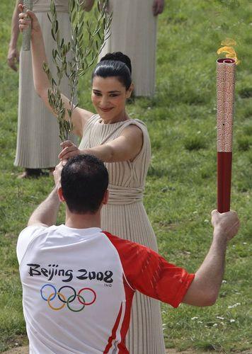 2008 Pekin Olimpiyat meşalesi yakıldı - Resim 10