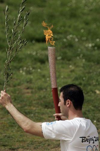 2008 Pekin Olimpiyat meşalesi yakıldı - Resim 8