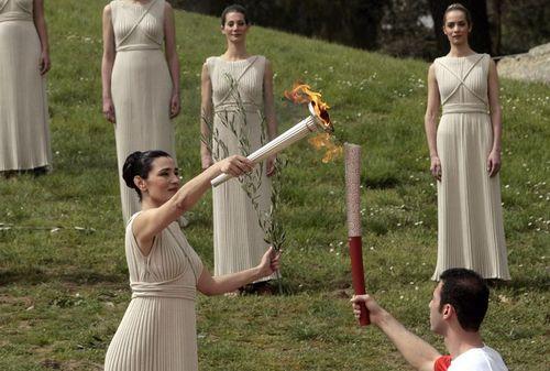 2008 Pekin Olimpiyat meşalesi yakıldı - Resim 5