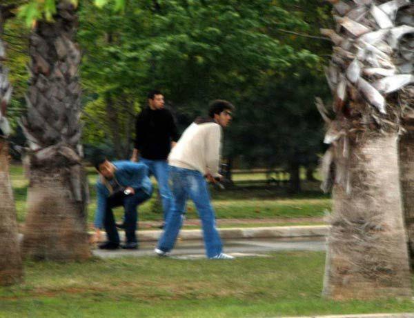 Üniversitede taşlı sopalı kavga - Resim 17